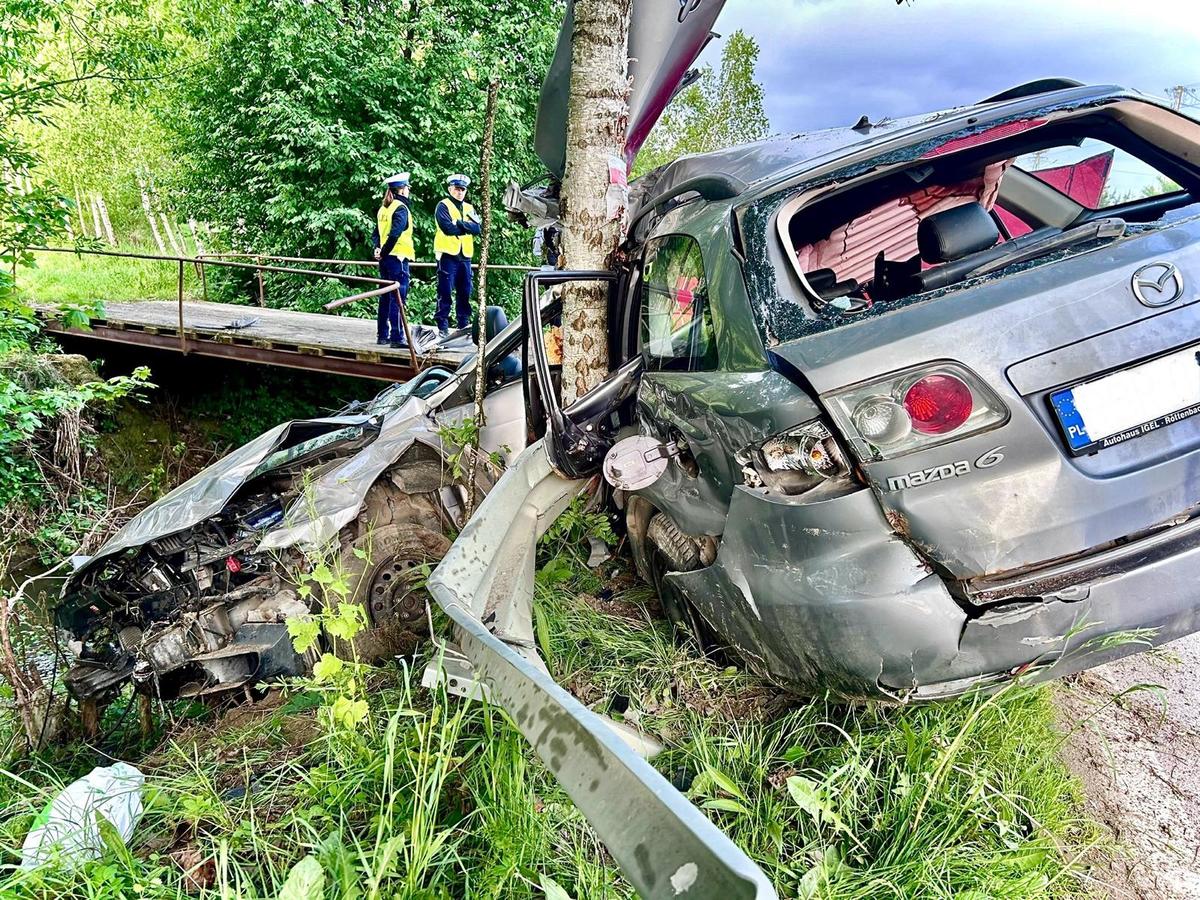 Tragiczny wypadek w Warze Zginął 18 latek Wydarzenia KPP w Brzozowie