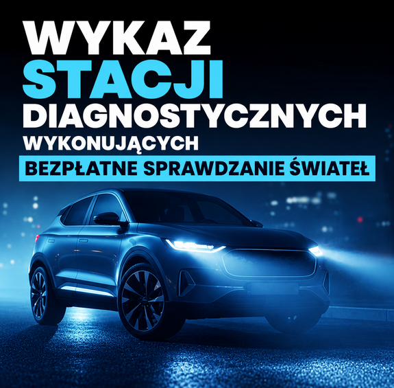 Bezpłatne sprawdzanie oświetlenia pojazdów w powiecie brzozowskim
